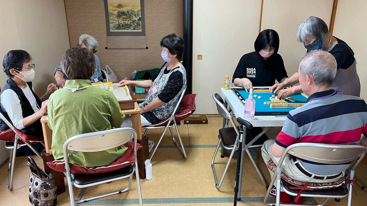 健康麻雀の様子
