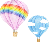 気球のイラスト